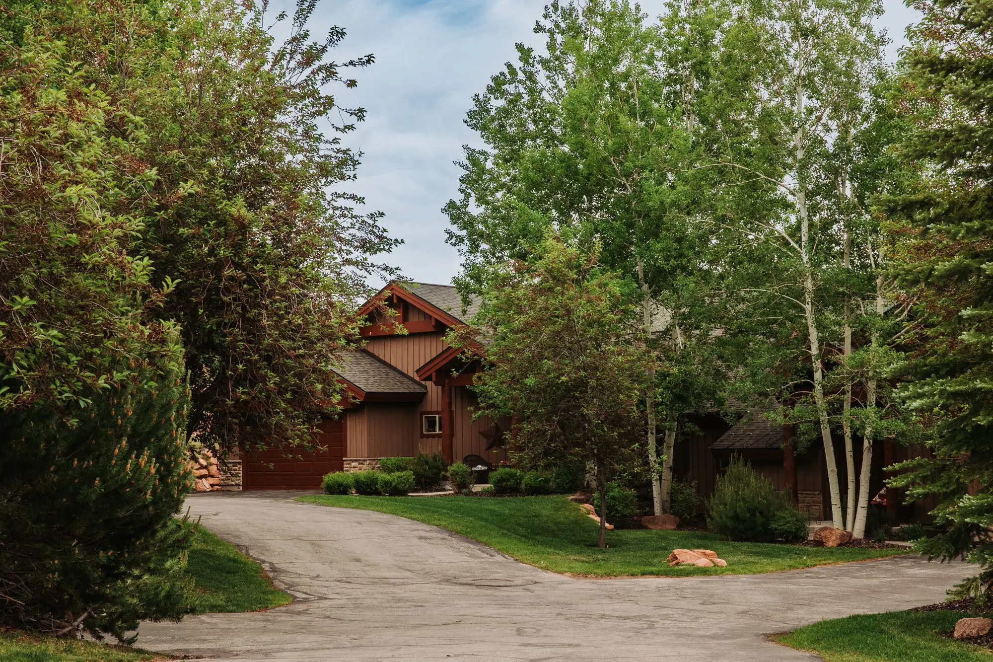 Landscape installation in Summit County Utah